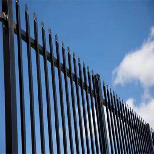 Steel fence