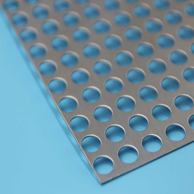 Stainless steel perforated metal