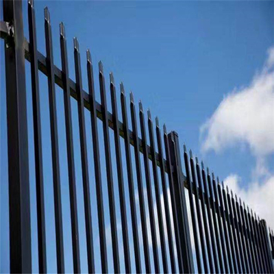 Steel fence